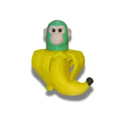 GENERICO - Chimpanzon bananin figura articulada 3D