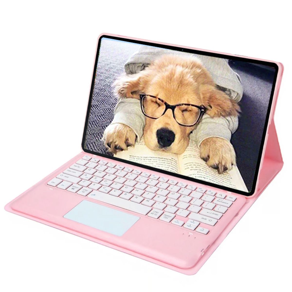 LENOVO - Tablet Lenovo K10C 4GB+64GB WiFi Negro y Teclado Estuche-Rosa