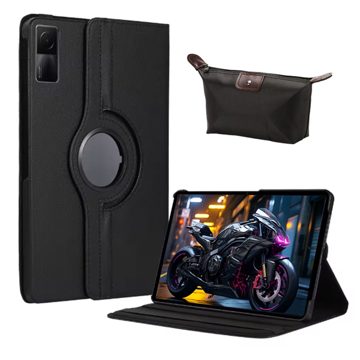 LENOVO - Tablet Lenovo K10C 4GB+64GB WiFi Negroy Pu Estuche-Negro