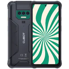 CUBOT - Celular KINGKONG 8 Smartphone 6GB RAM 256GB ROM 6.52 '' Pantalla Negro Verde
