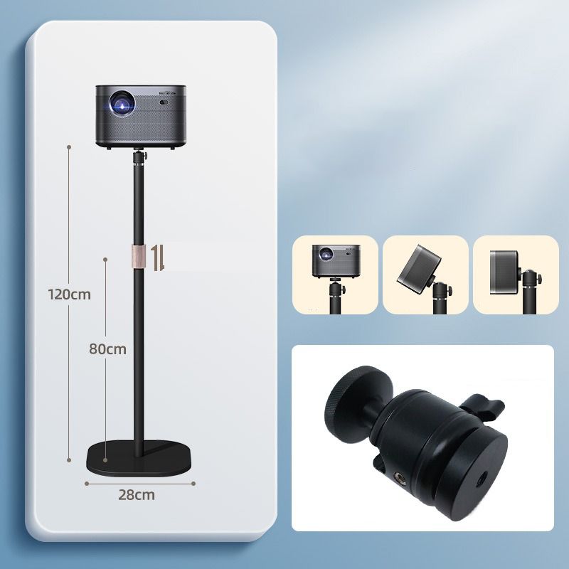 CASTLEN - Soporte Para Proyector Ajustable 120 A 160cm.
