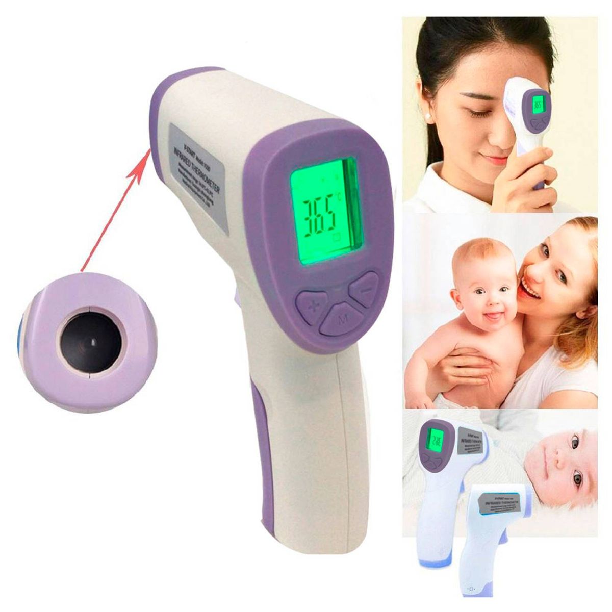 MOVI - TERMOMETRO DIGITAL  INFRAROJO