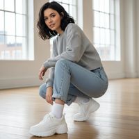 ZAPATILLA PLATAFORMA BLANCA LULA