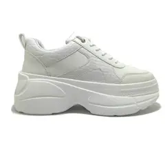 POZATINI - ZAPATILLA PLATAFORMA BLANCA LULA