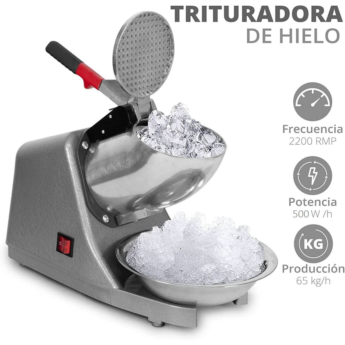 MOVI - TRITURADORA DE HIELO.