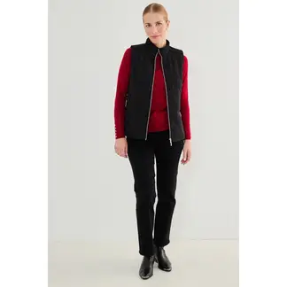 MA GRIFFE - Parka Negro Mujer Magriffe