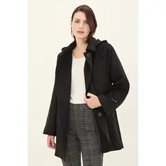 MA GRIFFE - Chaqueton Negro Mujer Magriffe.