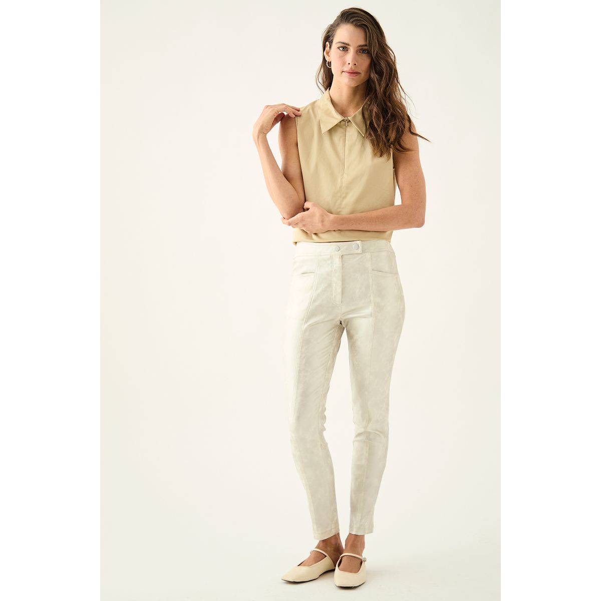 ASH - Pantalon Gris Mujer Ash
