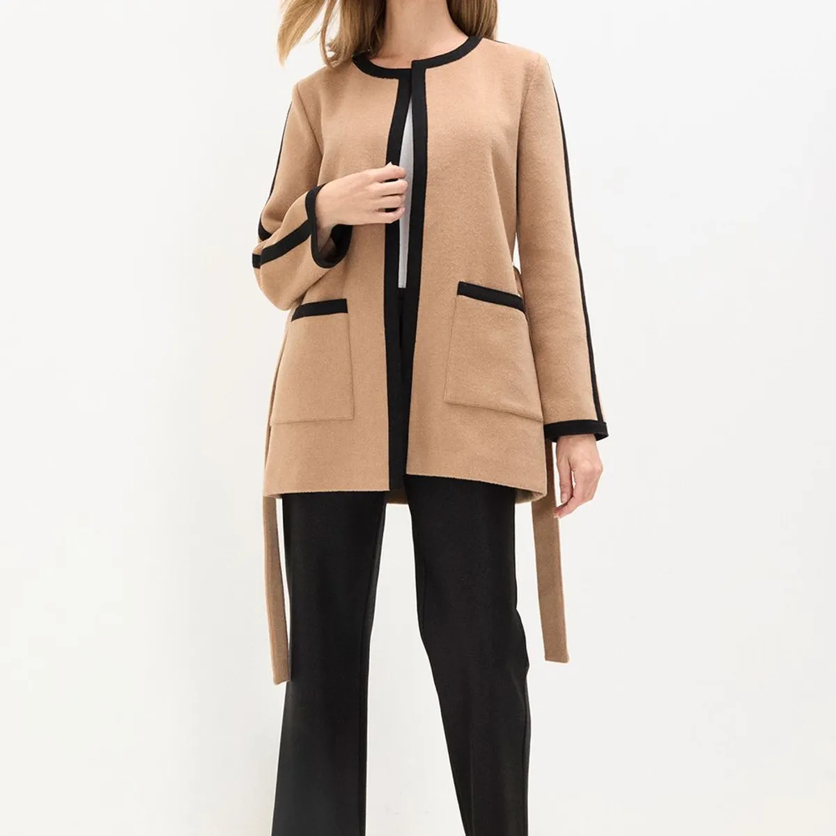 MA GRIFFE - Chaqueton Café Mujer Magriffe