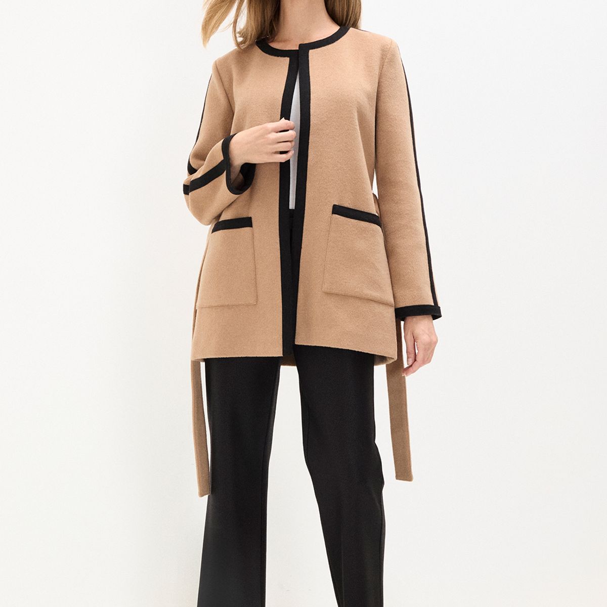 MA GRIFFE - Chaqueton Café Mujer Magriffe