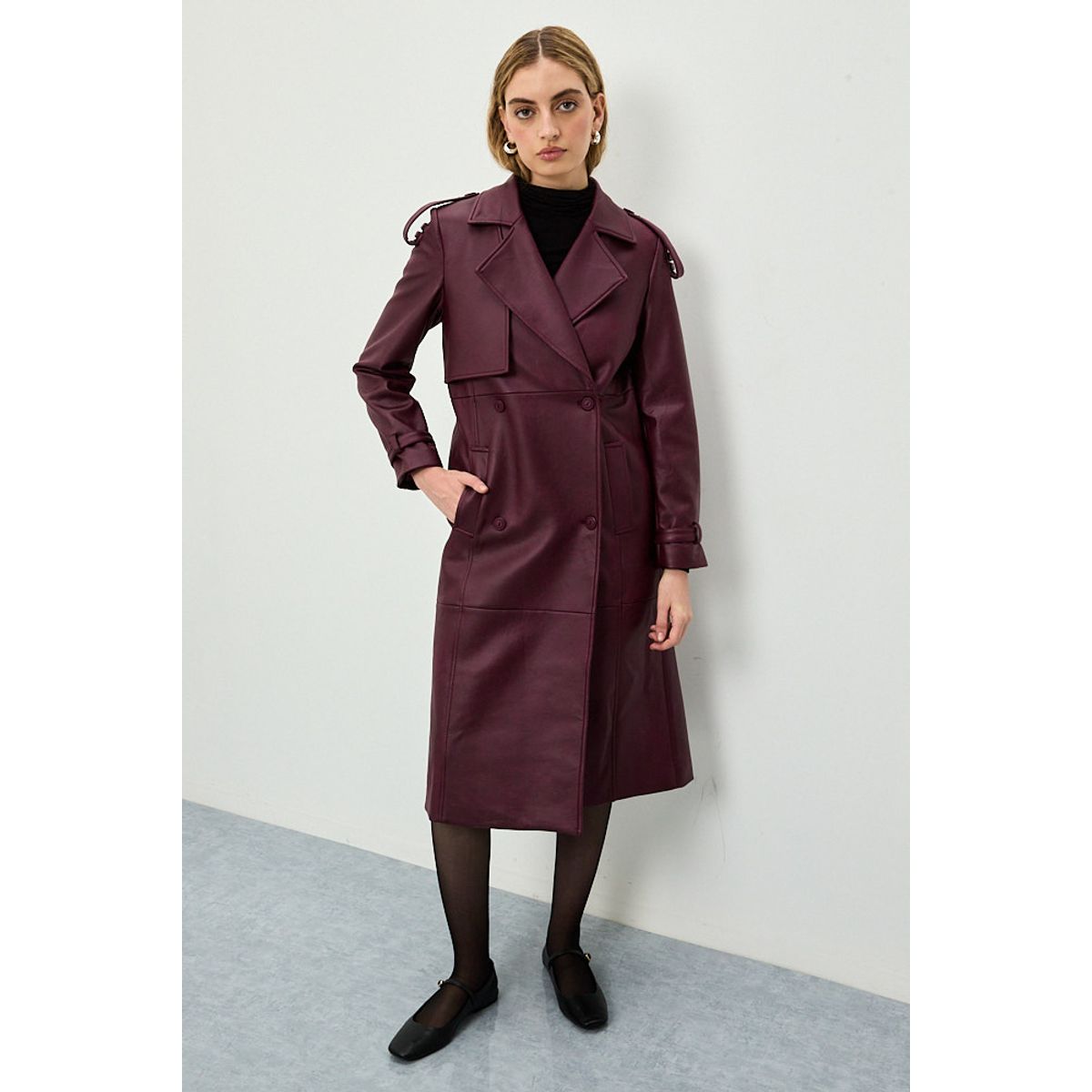 IO - Trench Morado Mujer Io