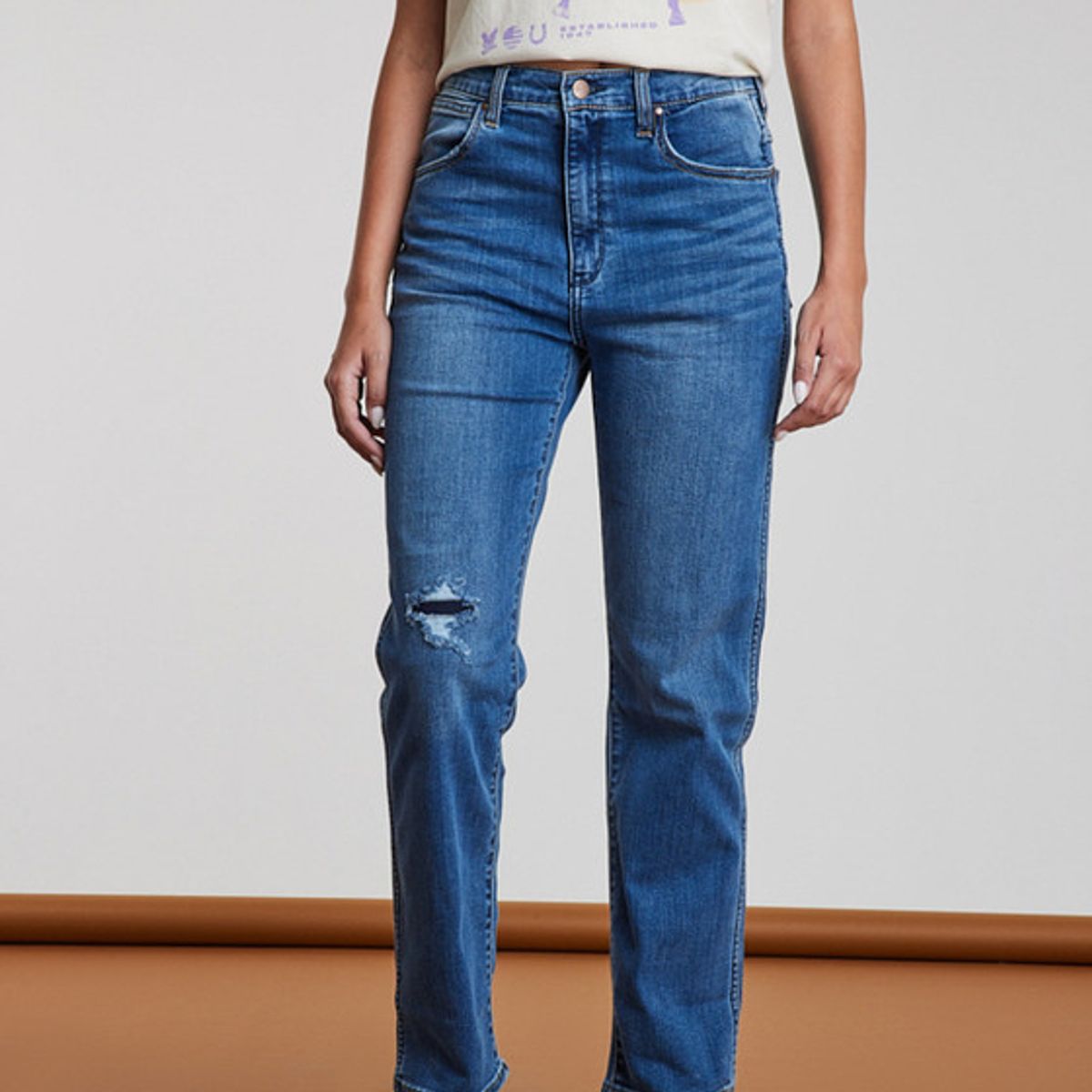 WRANGLER - Jeans Mujer Wild West Blue Wash