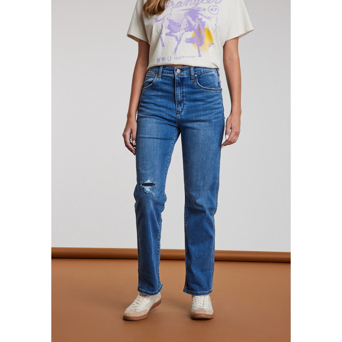 WRANGLER - Jeans Mujer Wild West Blue Wash