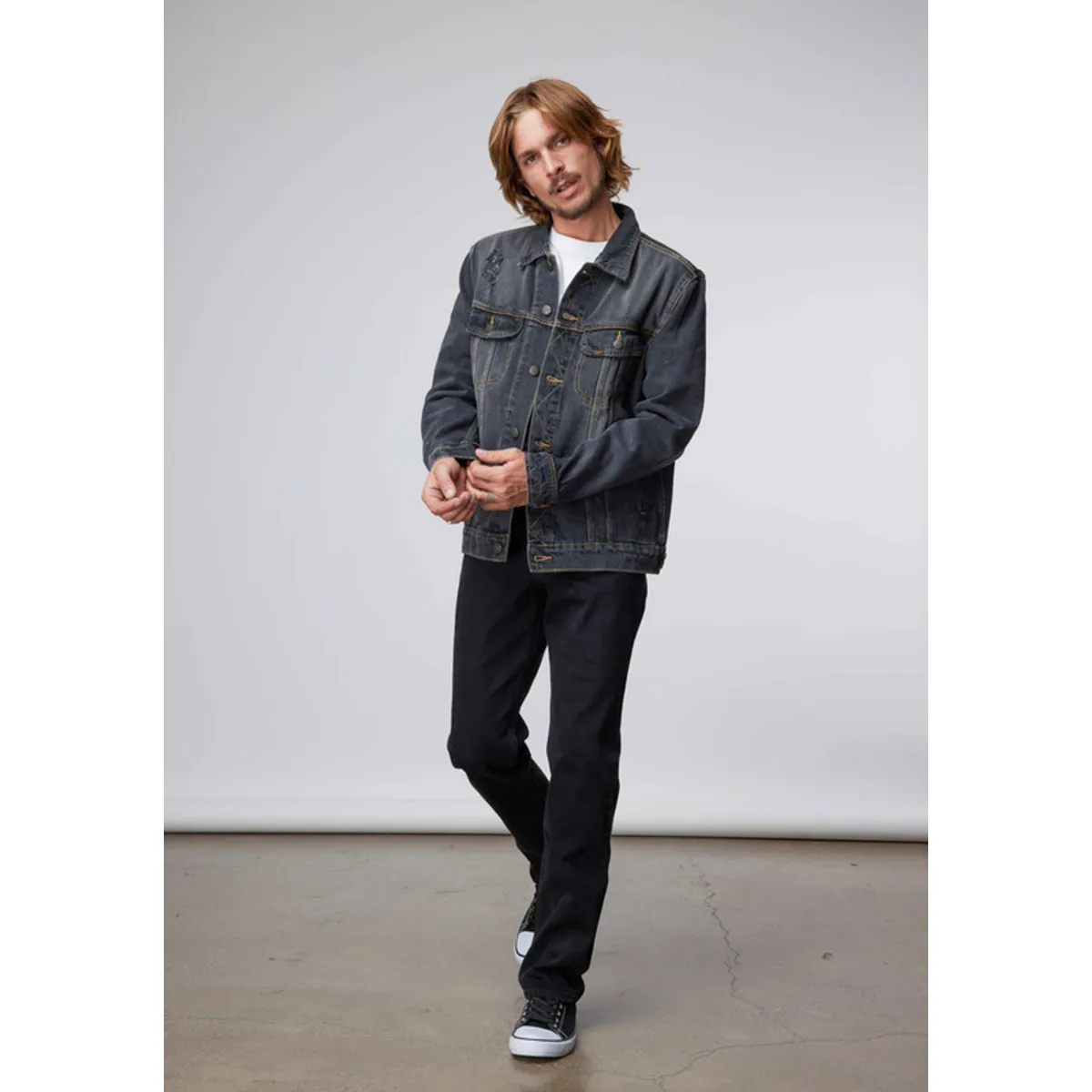 LEE - Jeans Hombre Brooklyn Classic Straight Fit Black