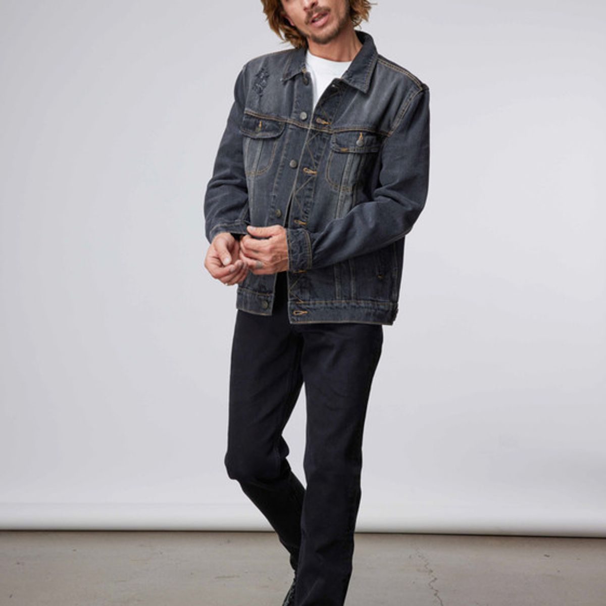 LEE - Jeans Hombre Brooklyn Classic Straight Fit Black
