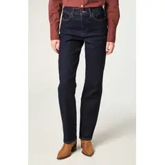 WRANGLER - Jeans Mujer Straight Indigo