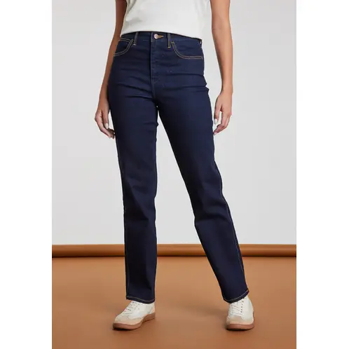 WRANGLER - Jeans Mujer Straight Indigo