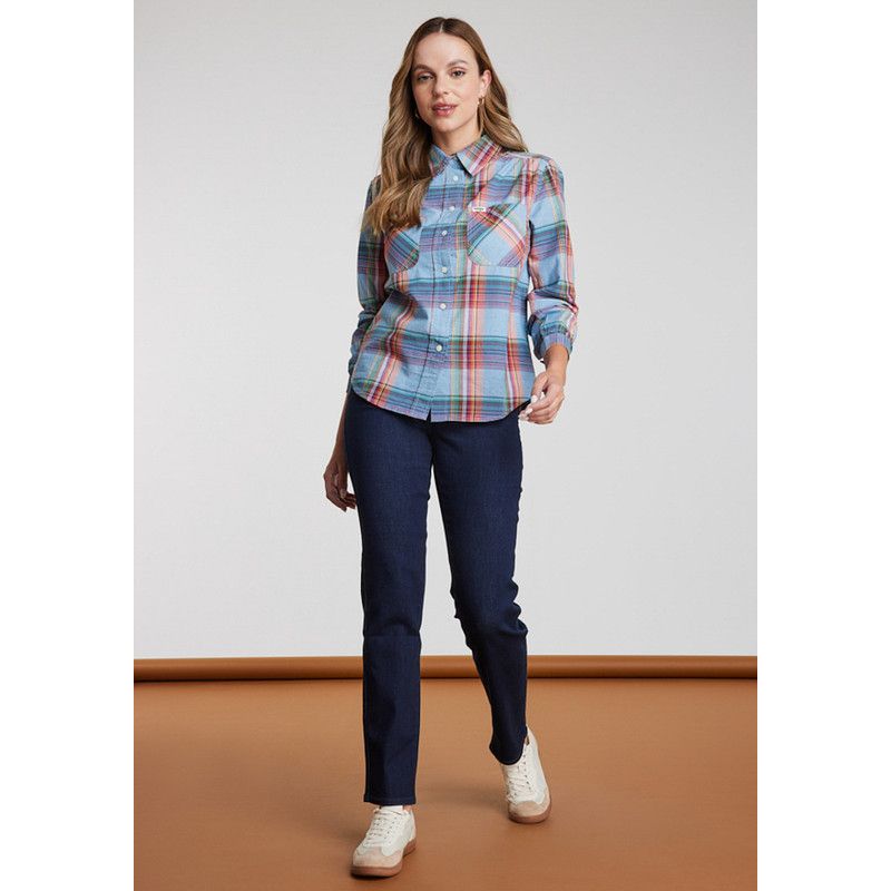 WRANGLER - Jeans Mujer  Slim Blue Wash