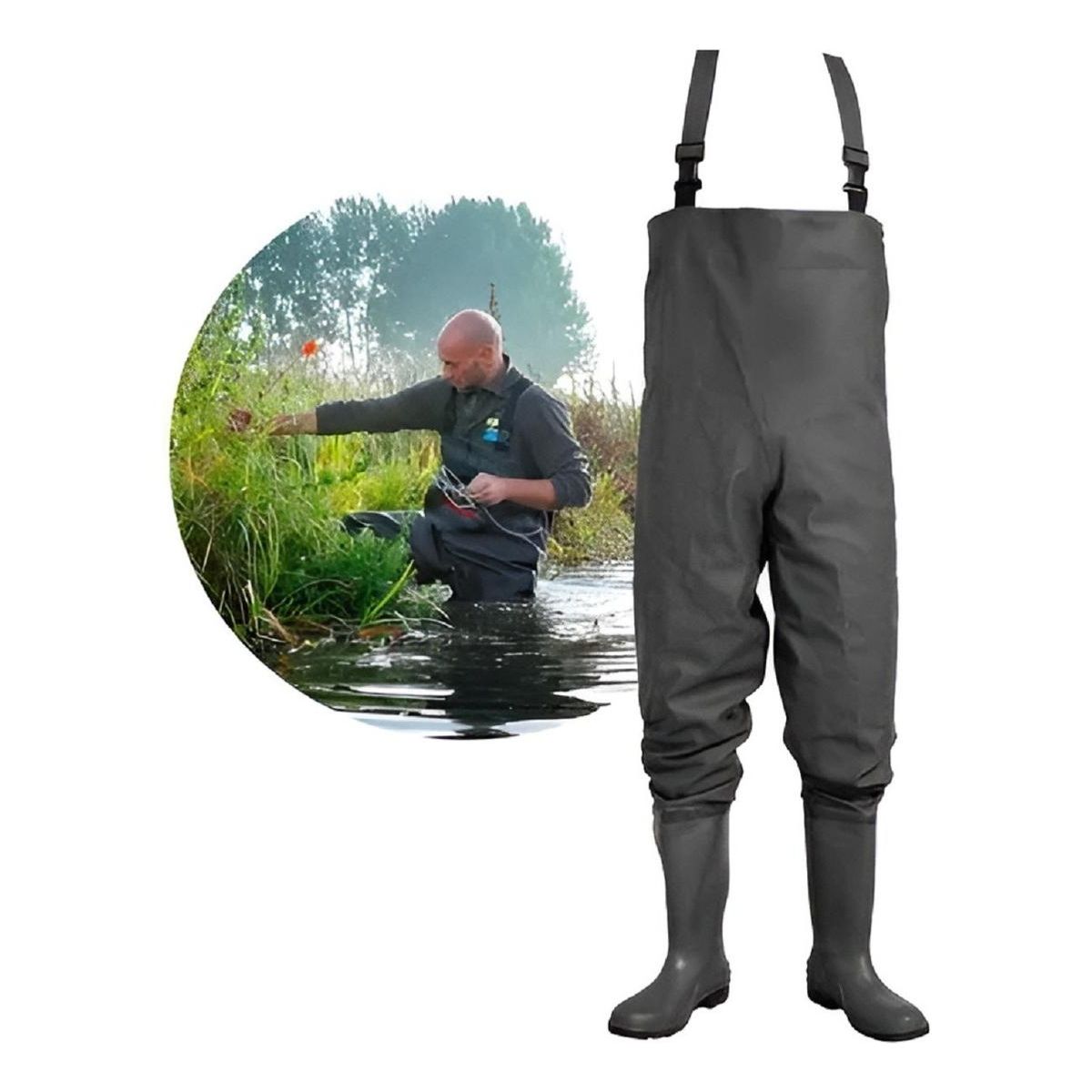 GENERICO - Waders Impermeables de Pesca para Hombres y Mujeres