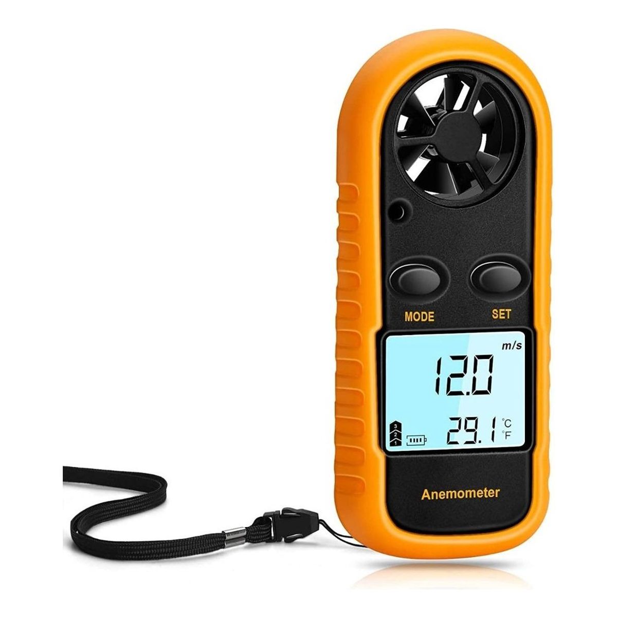 GENERICO - Anemómetro y Termómetro Multifuncional para Aire