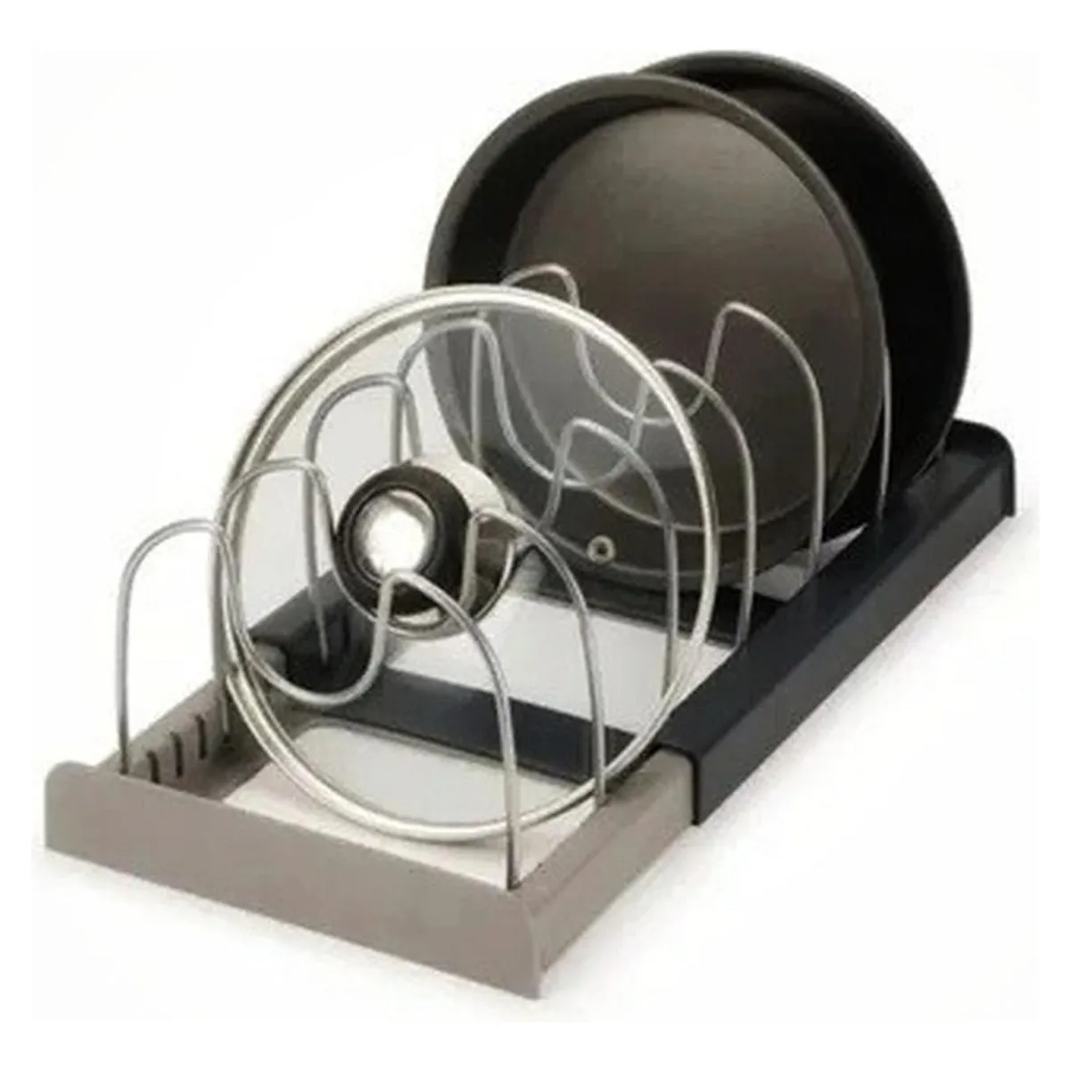 GENERICO - Organizador Expansible para Tapas y Ollas de Cocina