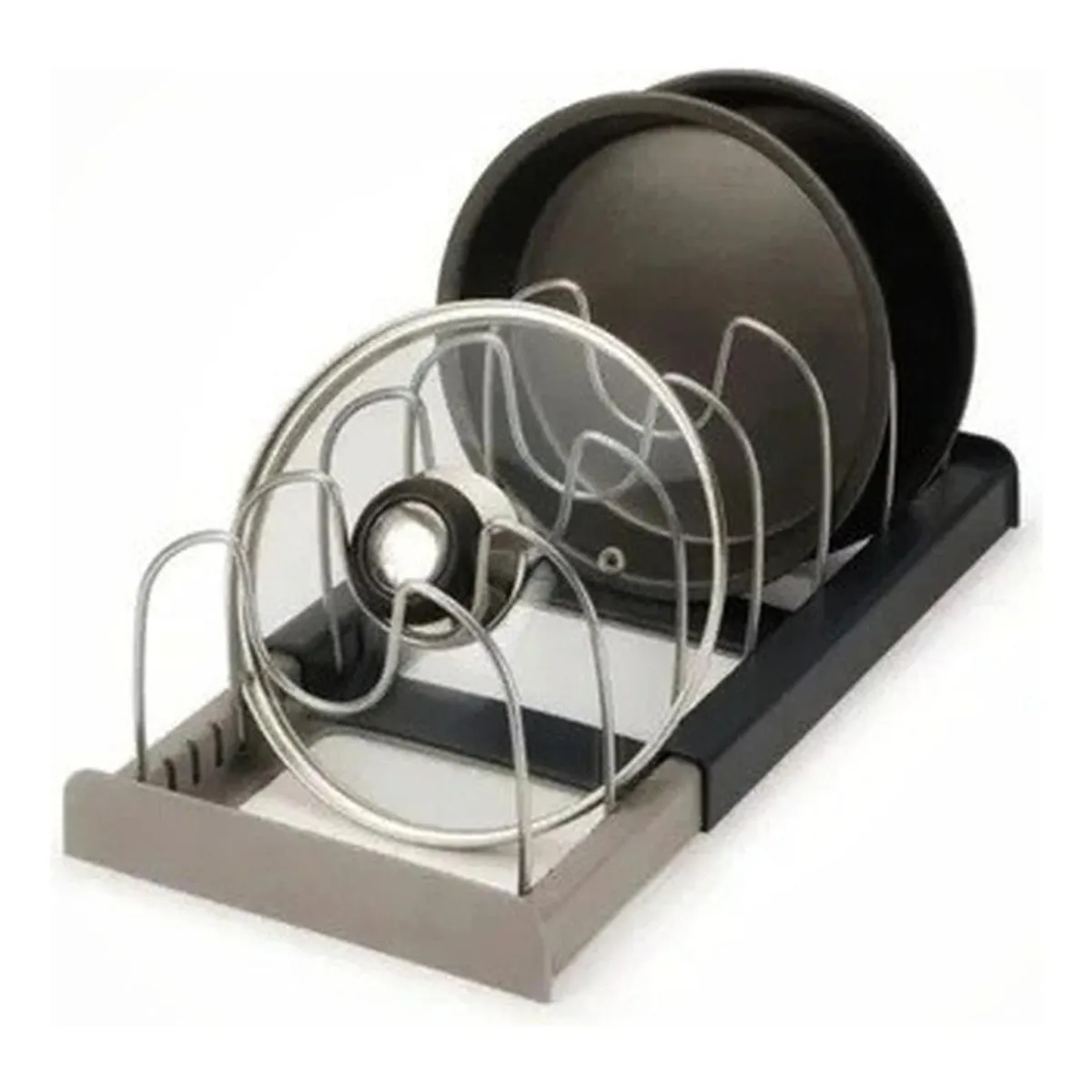 GENERICO - Organizador Expansible para Tapas y Ollas de Cocina