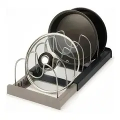 GENERICO - Organizador Expansible para Tapas y Ollas de Cocina