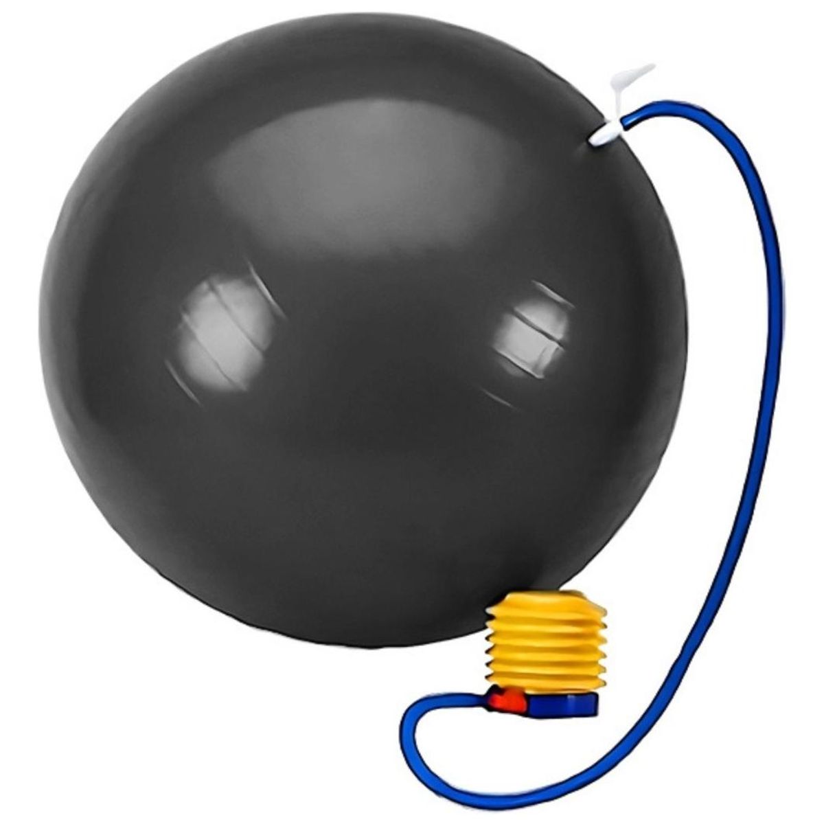 GENERICO - Pelota de Yoga y Pilates 55 cm con Inflador Manual