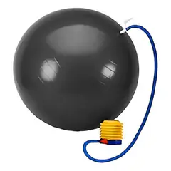 GENERICO - Pelota de Yoga y Pilates 55 cm con Inflador Manual