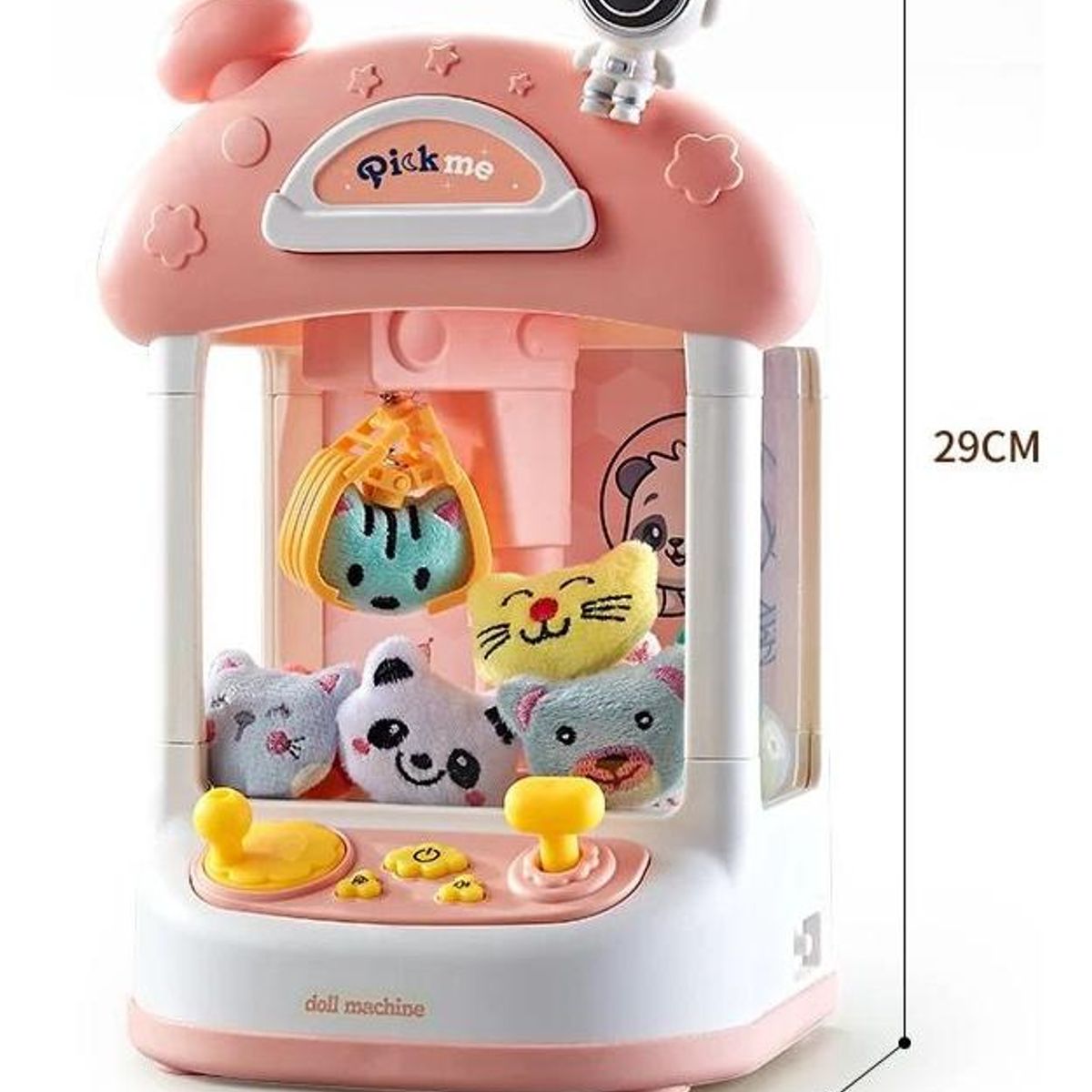 GENERICO - Máquina de Garra Juguete con Luces y Sonido para Niños
