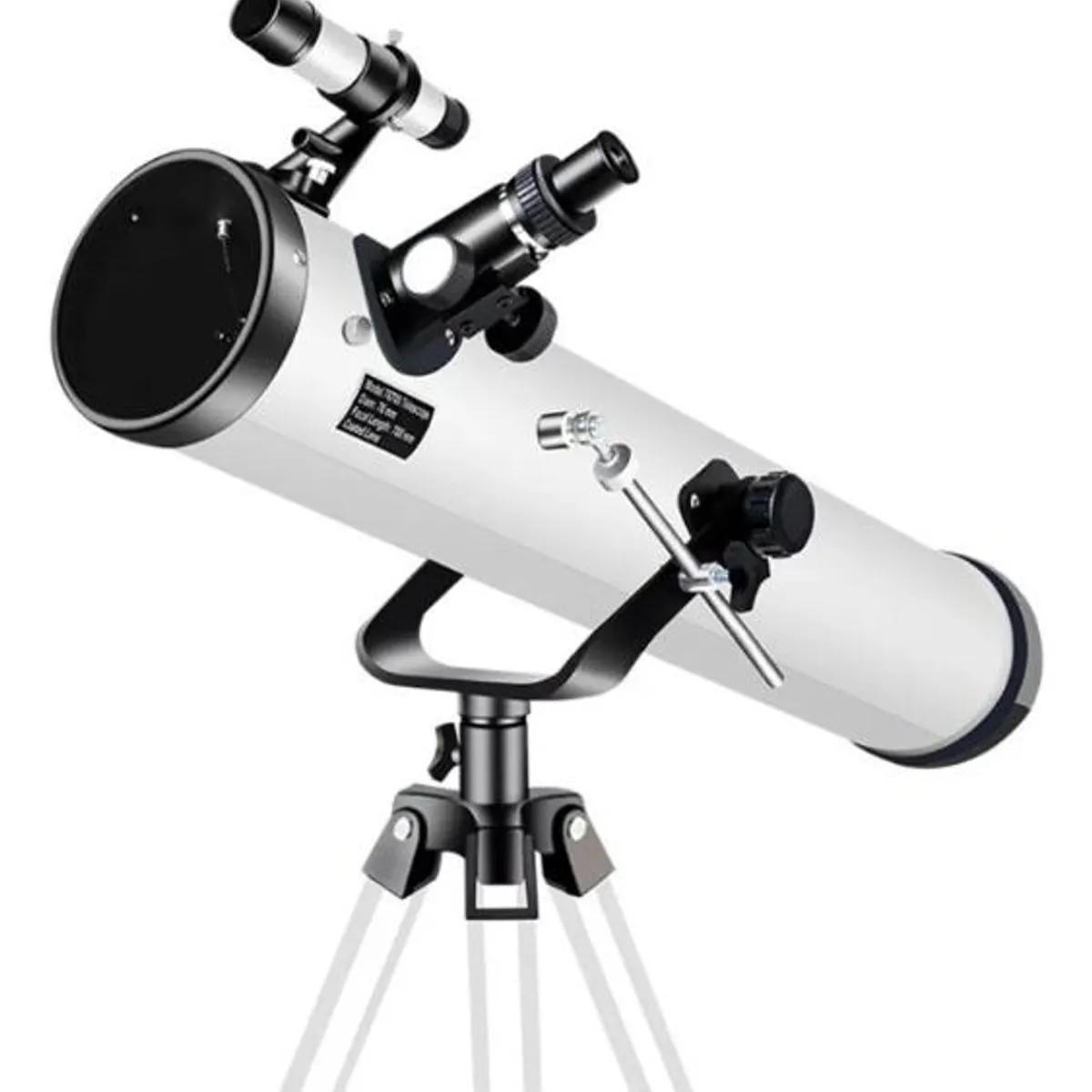 GENERICO - Telescopio Astronómico 76 mm con Trípode Ajustable