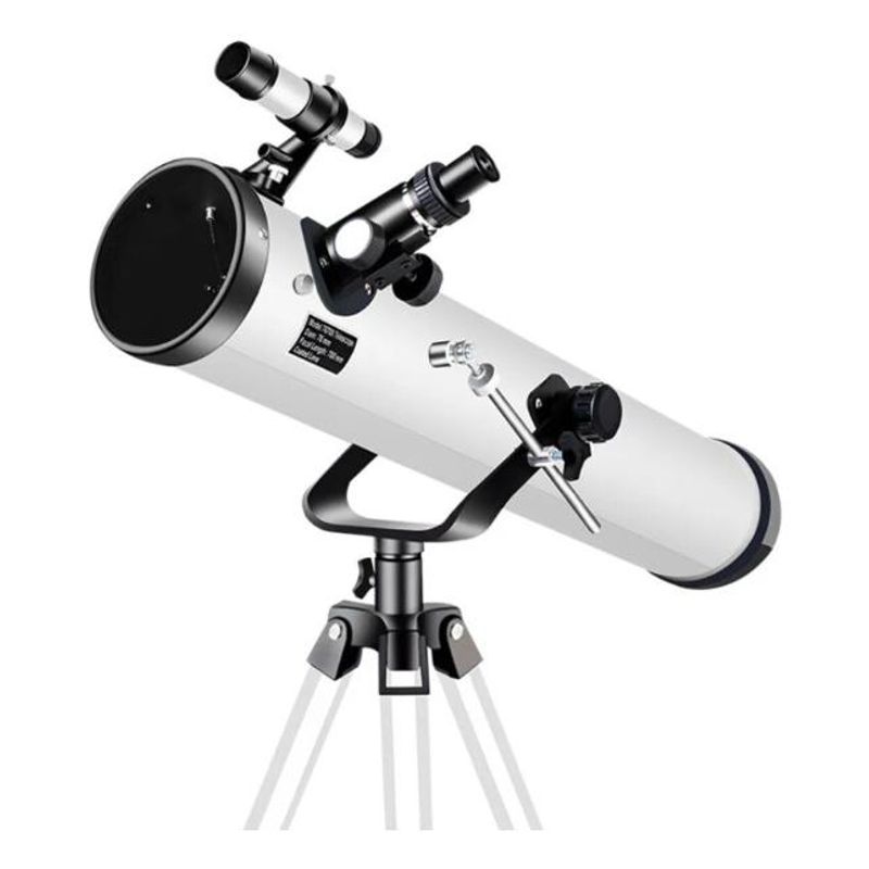 GENERICO - Telescopio Astronómico 76 mm con Trípode Ajustable