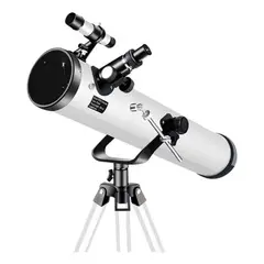 GENERICO - Telescopio Astronómico 76 mm con Trípode Ajustable
