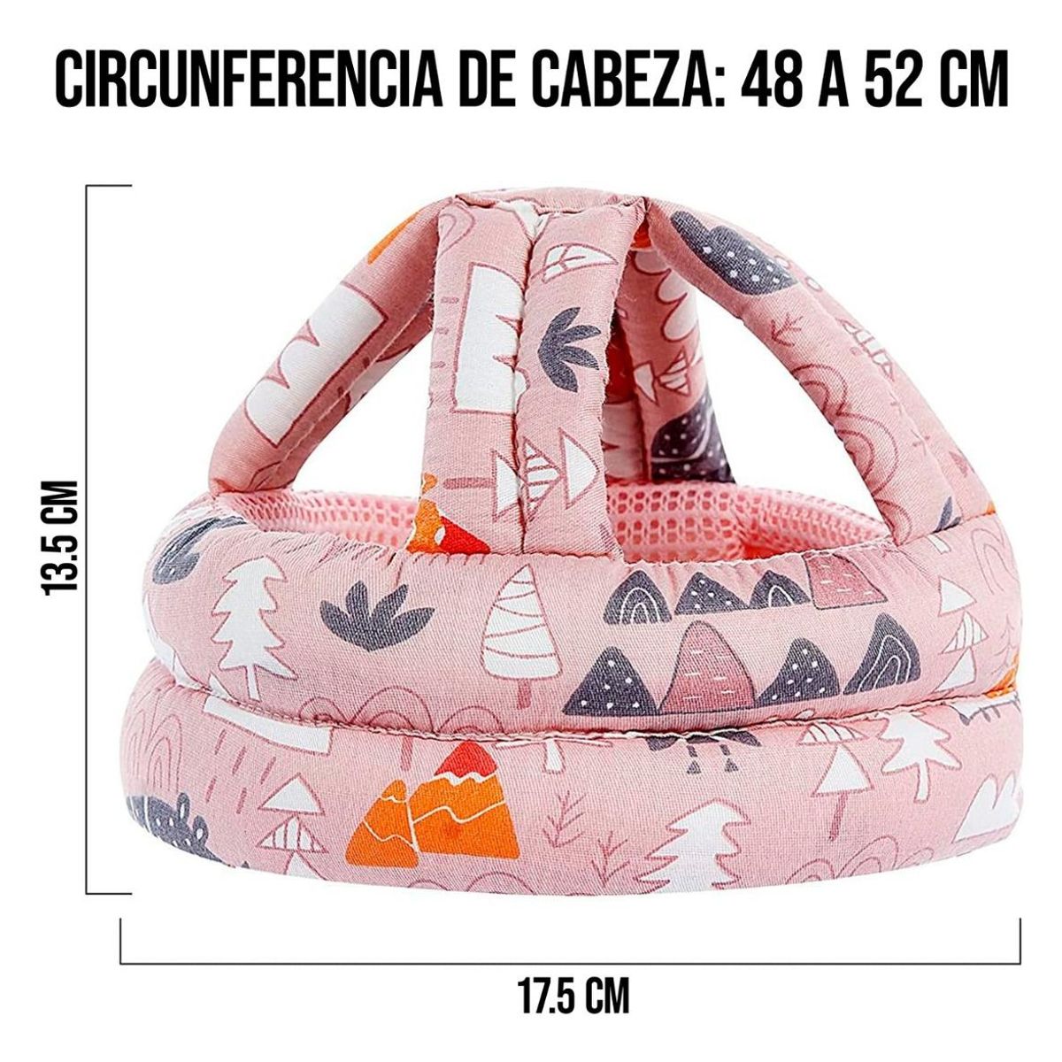 GENERICO - Gorro Protector Acolchado para Bebés Ante Golpes