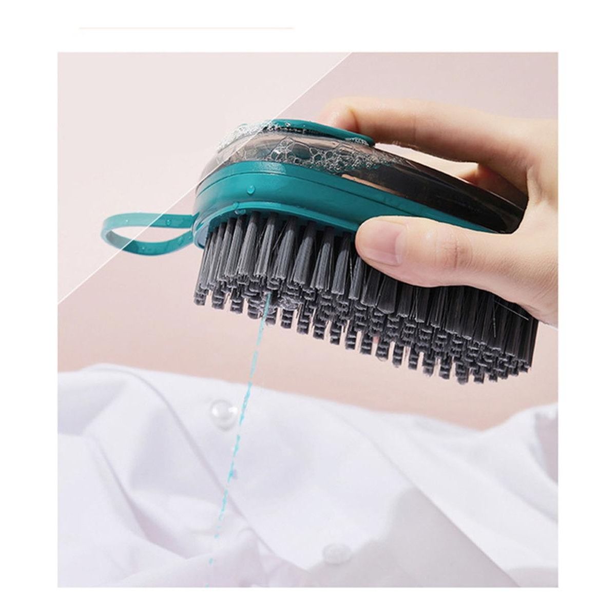 GENERICO - Cepillo Suave Automático para Ropa y Calzado con Líquido