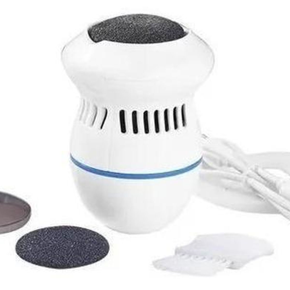 GENERICO - Removedor de Callos Recargable para Pies con Cabezal Intercambiable
