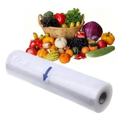 GENERICO - Rollo de Bolsas para Maquina Selladora al Vacío 20cm x 5m