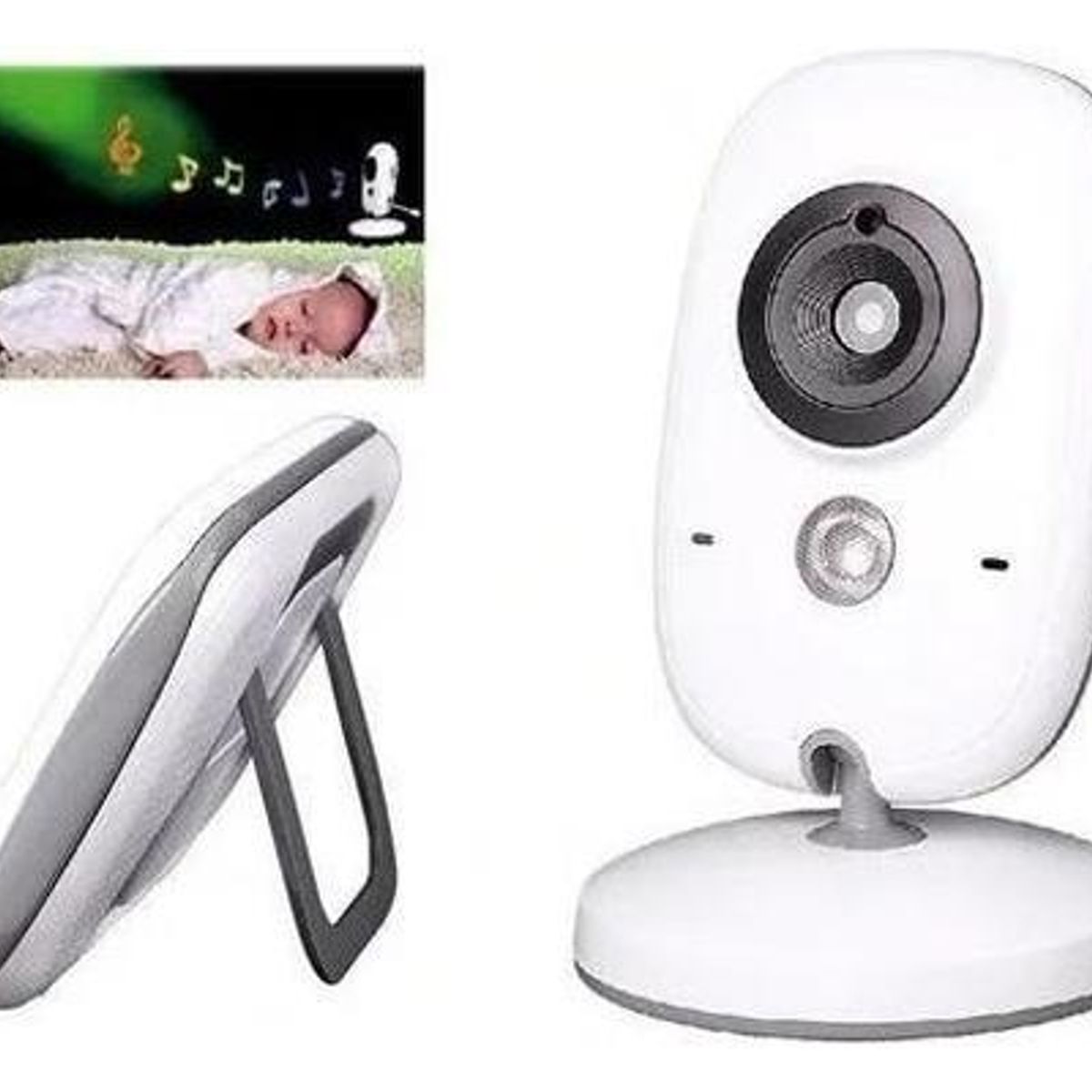 GENERICO - Cámara Baby Monitor con Micrófono y Visión Nocturna 32"