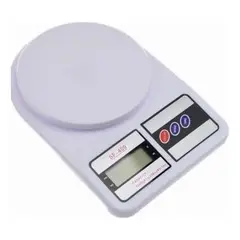 GENERICO - Báscula Digital de Cocina hasta 7 kg con Pantalla LCD