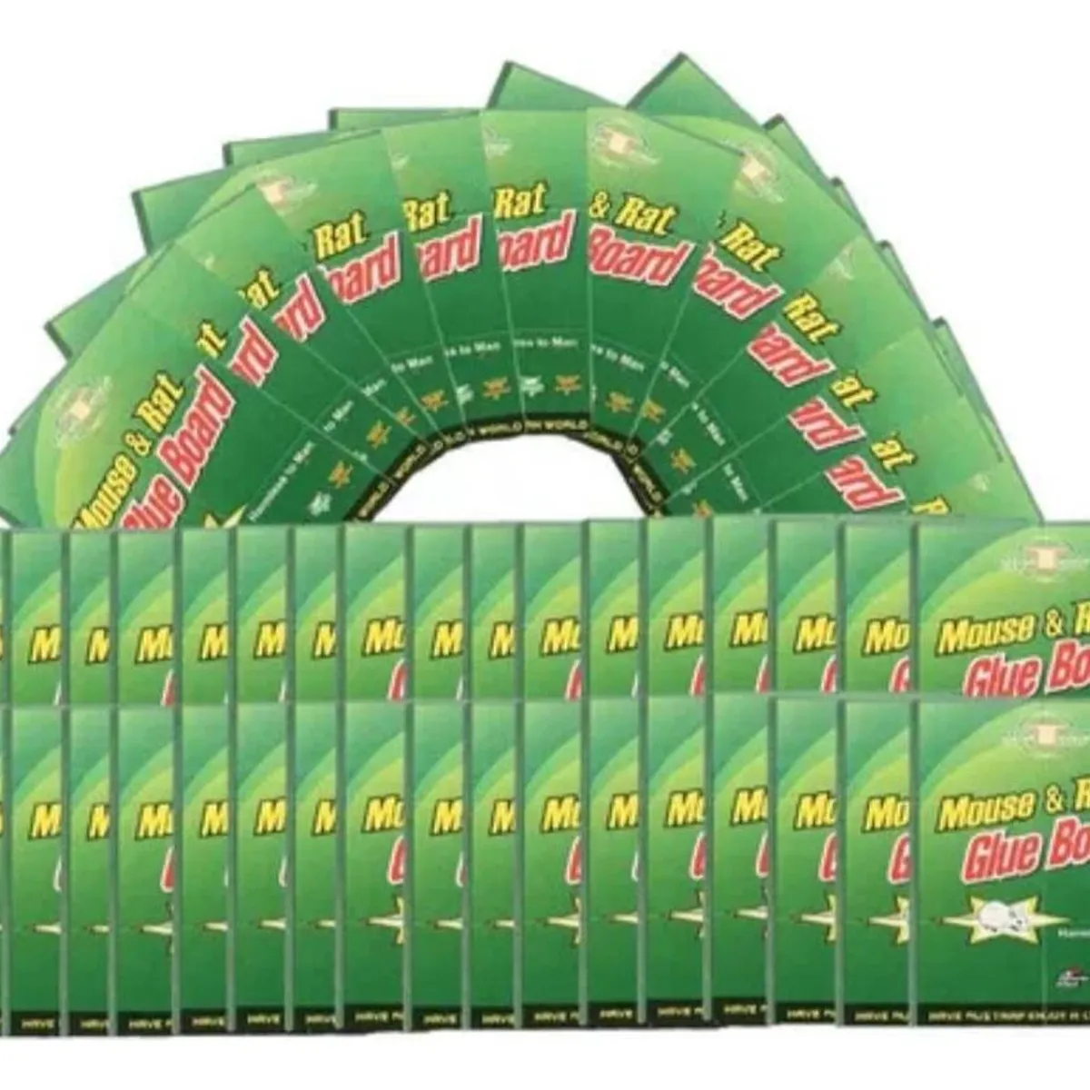 GENERICO - Trampa Pegajosa para Ratones - 100 Unidades Ecológicas