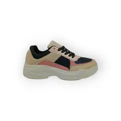 HERIEL - Zapatilla Rosa Plataforma