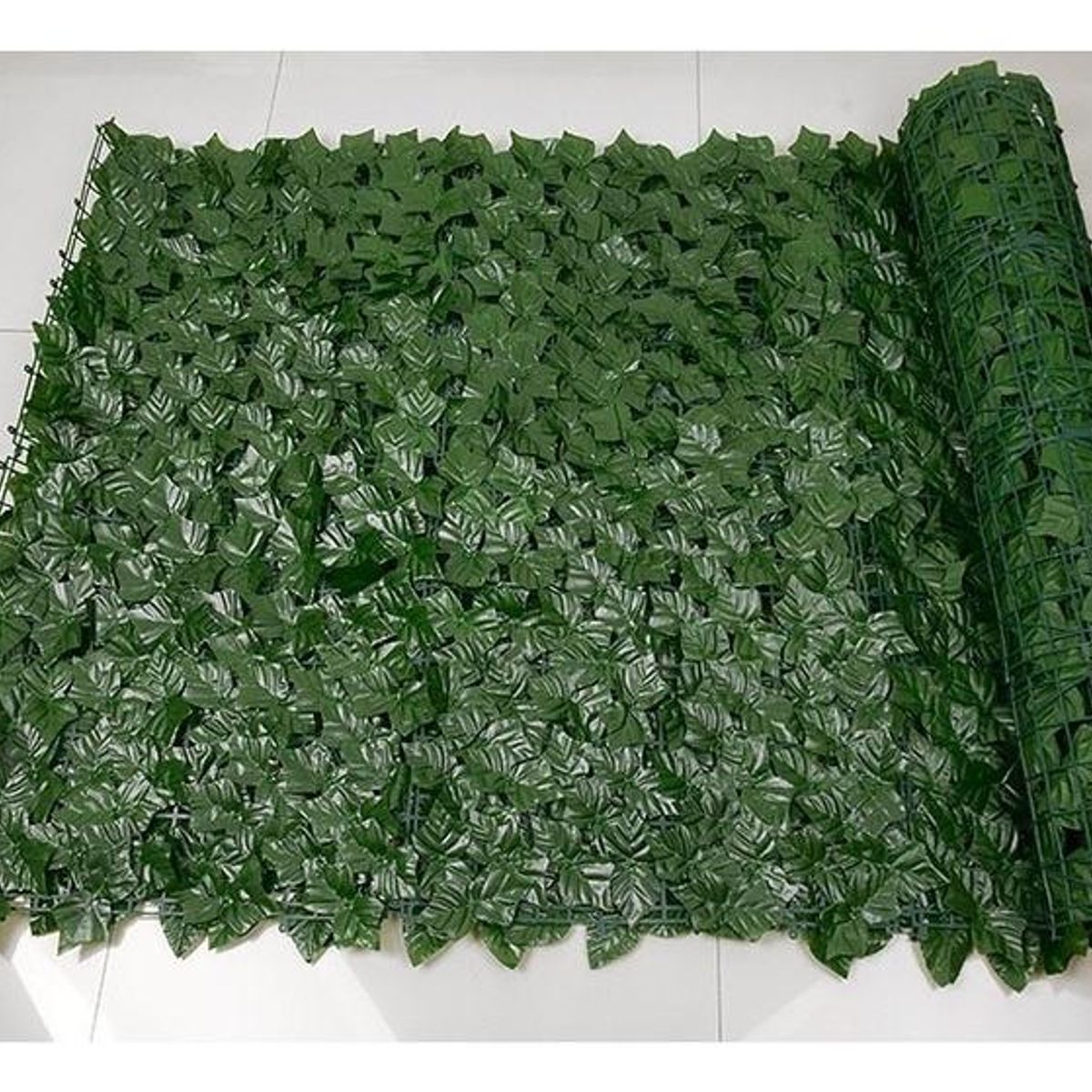 GENERICO - Malla Artificial de Hojas Tupidas para Decoración Exterior e Interior