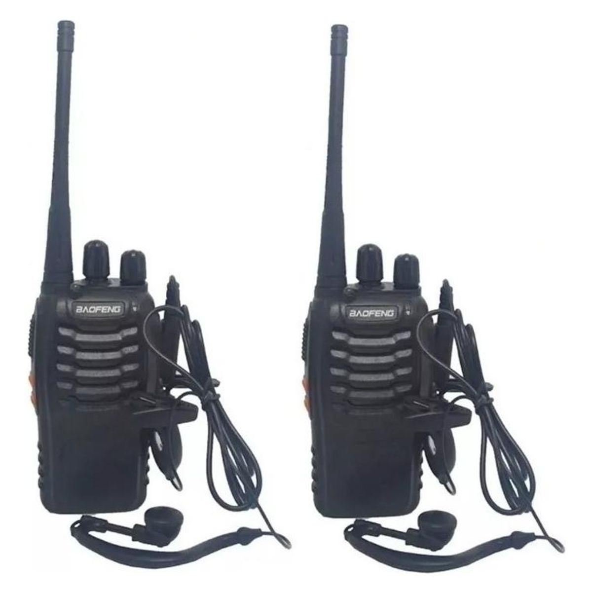 GENERICO - Pack de 2 Walkie Talkies UHF con Linterna LED
