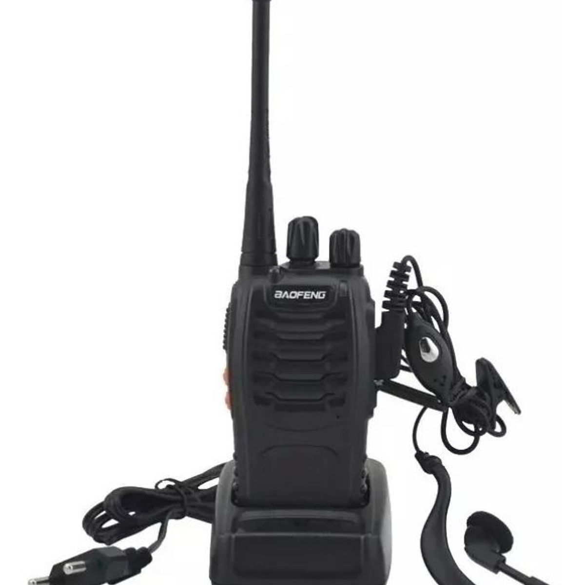 GENERICO - Pack de 2 Walkie Talkies UHF con Linterna LED