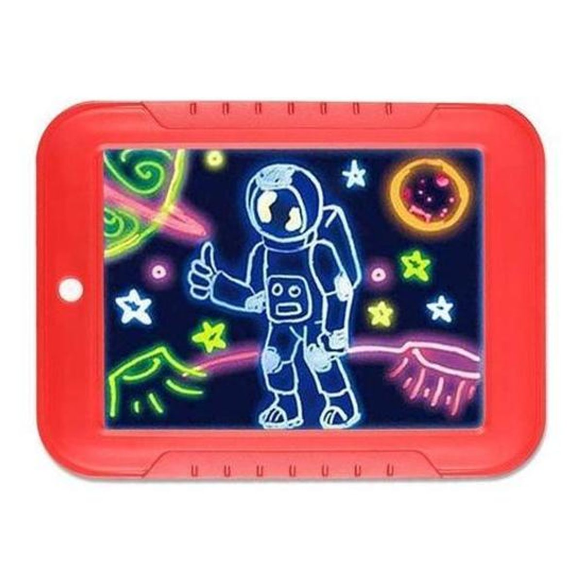 GENERICO - Pizarra Mágica LED para Niños con Plumones de Colores