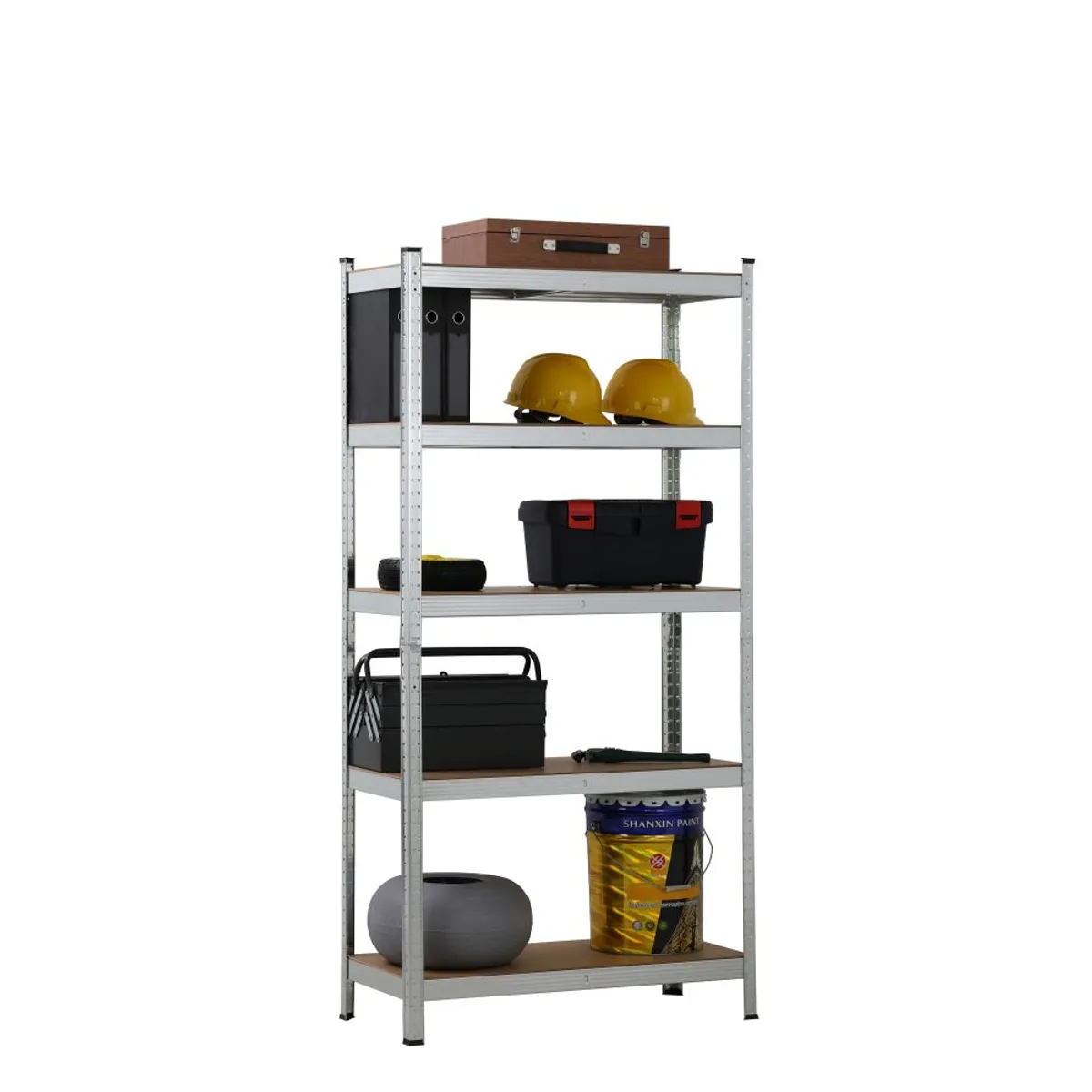 YARDAS - Estante Metálico Europa Galvanizado 5 Repisas 180*90*40