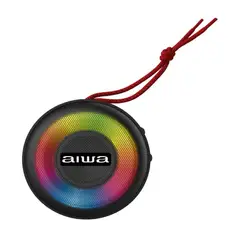 AIWA - Parlante Portátil Bluetooth 10W IPX6 con Iluminación