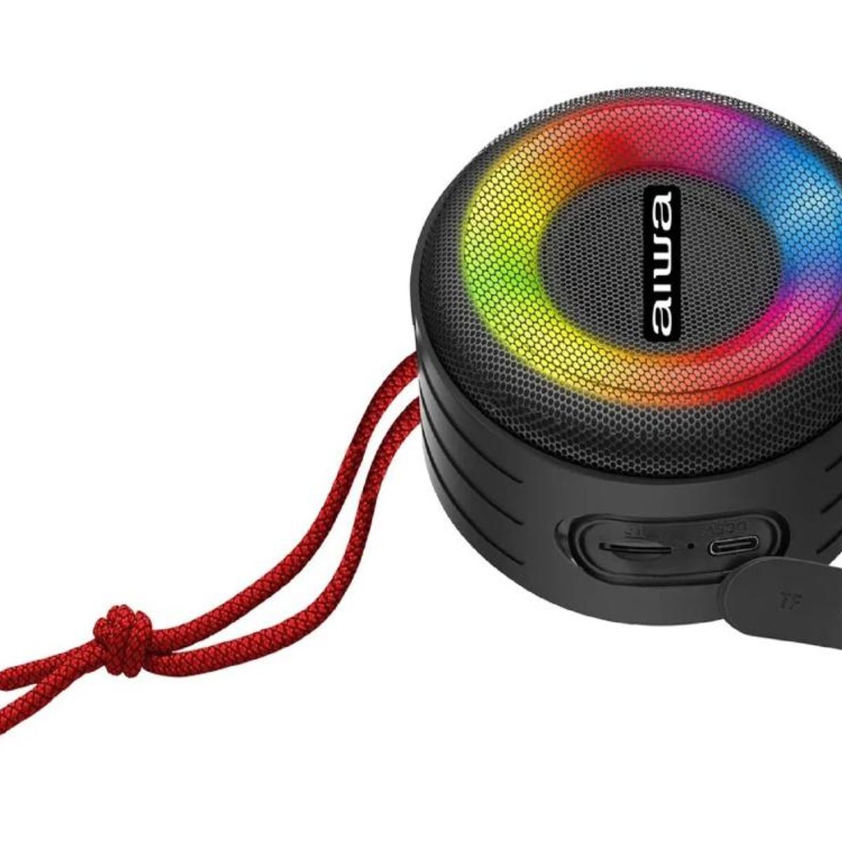 AIWA - Parlante Portátil Aiwa Bluetooth 10W IPX6 con Iluminación
