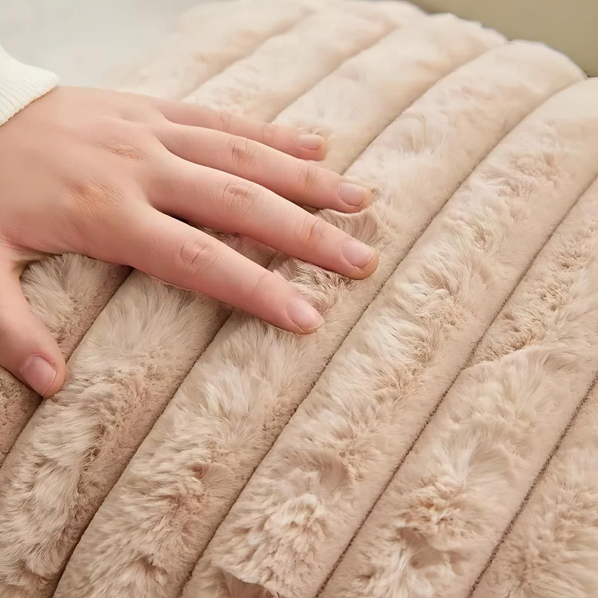 GENERICO - Pack de 6 Fundas de Cojín Suaves 43x43 cm Color Gris