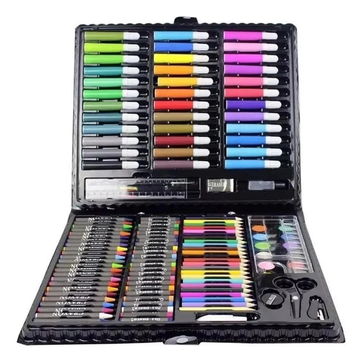 GENERICO - Set de Arte Maleta 150 Piezas con Lápices y Accesorios